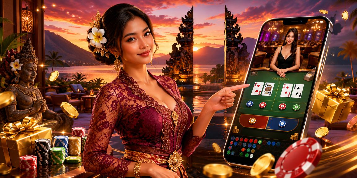 Model memainkan baccarat di kasino mewah Vietnam