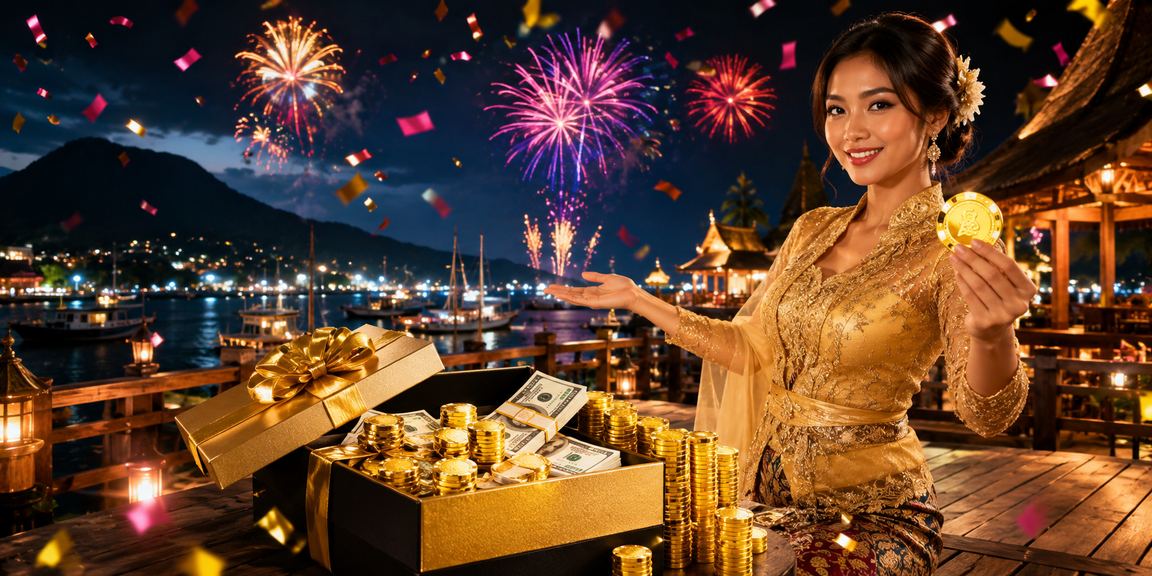 Suasana festival taruhan casino ramai dengan layar data dan penonton antusias
